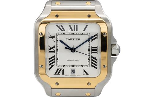 cartier santos 41mm|cartier santos automatic watch.